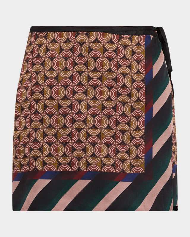 Gabrinas Mini Wrap Skirt